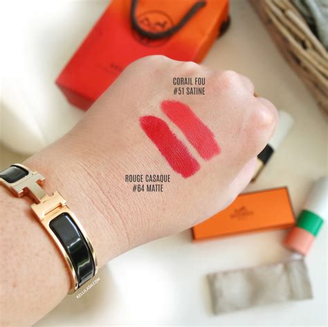 hermes lipstick packaging|hermes lipstick color chart.